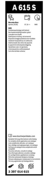 Wiper Blade Aerotwin 3 397 014 615 - image 3