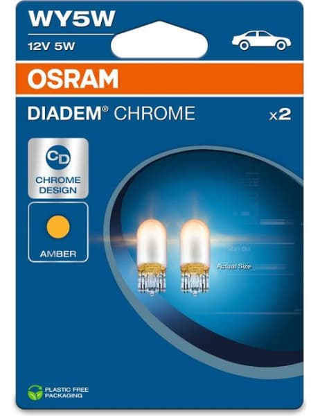 Osram lemputė WY5W Diadem CHROME - 2827DC-2BL (OSRAM) - Autoera