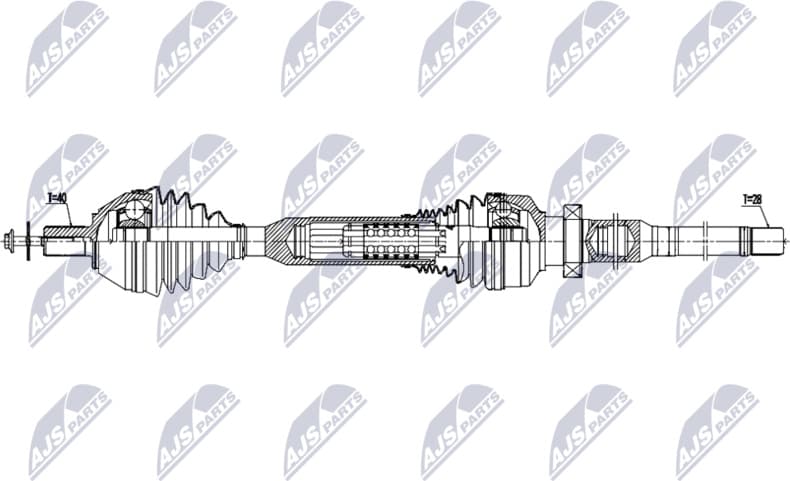 Drive Shaft NPW-VV-154