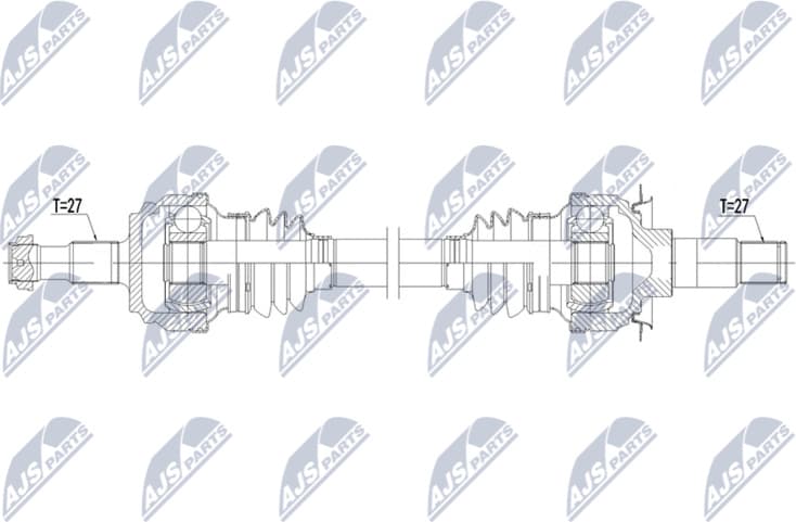 Drive Shaft NPW-ME-226