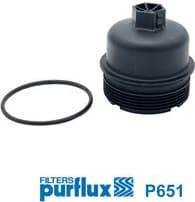 Cap, oil filter housing P651