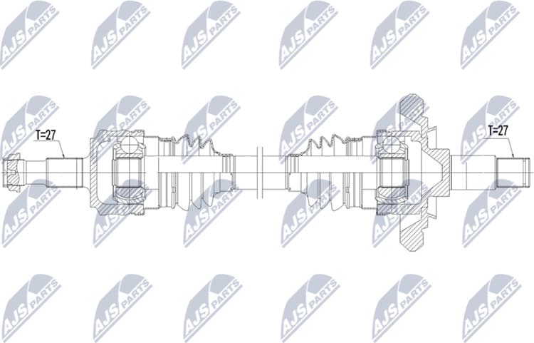 Drive Shaft NPW-ME-217