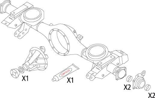 Gasket Set, differential 19535816 - image 5