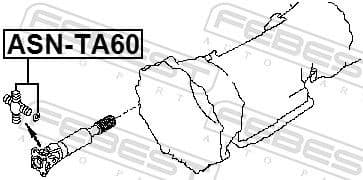 Joint, propshaft ASN-TA60 - image 2