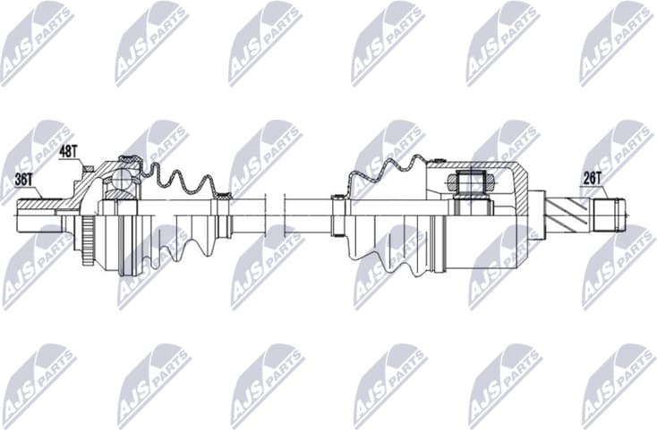 Drive Shaft NPW-VV-153