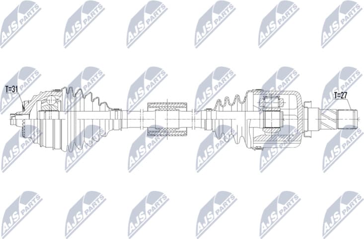Drive Shaft NPW-BM-255