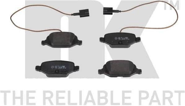 Brake Pad Set, disc brake 222393