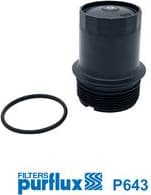 Cap, oil filter housing P643