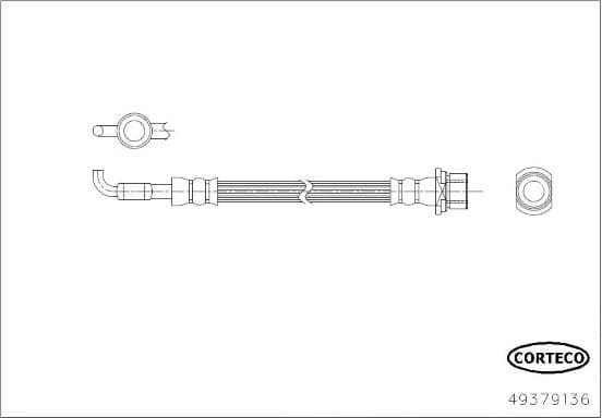 Brake Hose 49379136 - image 2