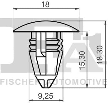 Clip, trim/protection strip 13-10010.5 - image 2