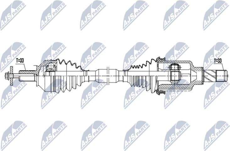 Drive Shaft NPW-ME-196 - image 2