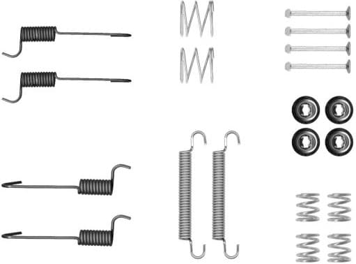 Accessory Kit, parking brake shoes 97048200