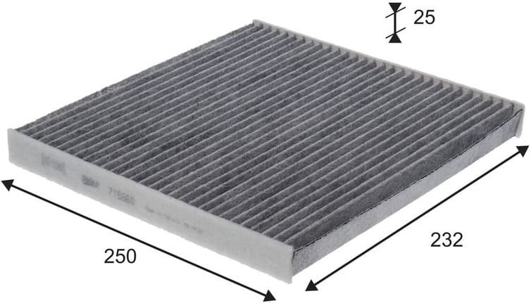 Filter, cabin air VALEO PROTECT 715860