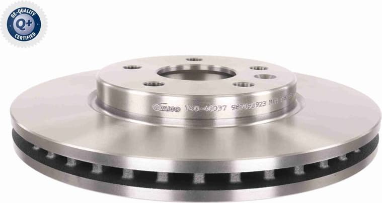 Brake Disc Q+, original equipment manufacturer quality V40-40037 - image 2