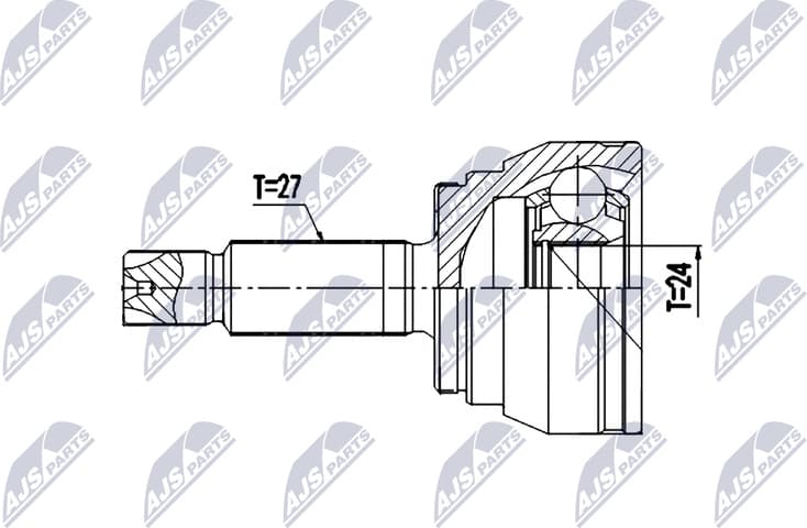 Joint Kit, drive shaft NPZ-KA-369