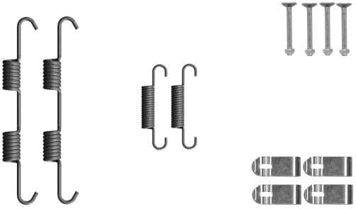 Accessory Kit, parking brake shoes 97049100