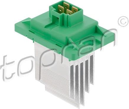 Resistor, interior blower 821 946