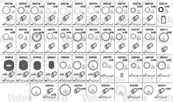 O-Ring Repair Set 509724 - image 2