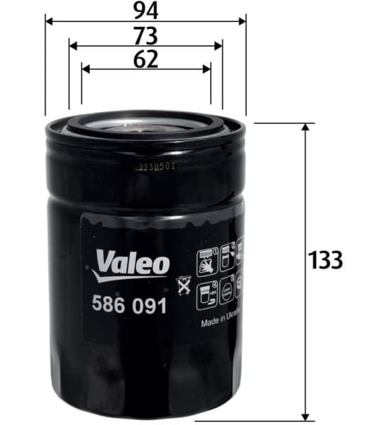 Oil Filter 586091