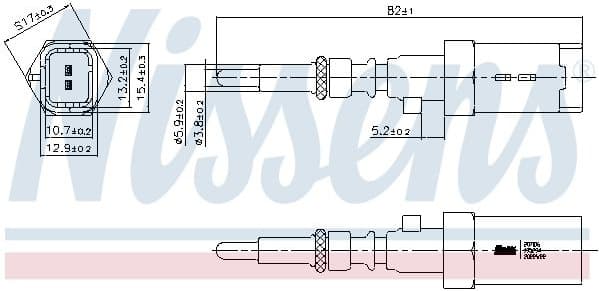 Sensor, coolant temperature ** FIRST FIT ** 207016
