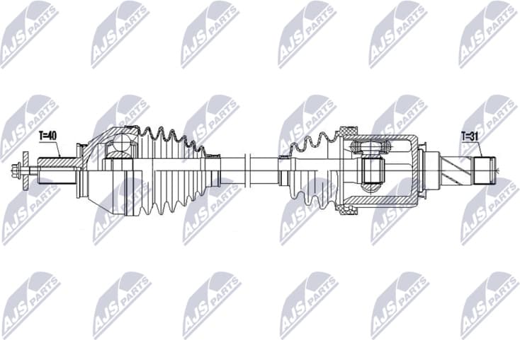 Drive Shaft NPW-LR-035