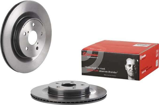 Brake Disc PRIME LINE - UV Coated 09.D981.11