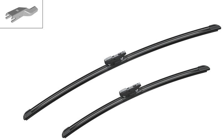 Wiper blade set BOSCH 2psc 3397014398 - image 5