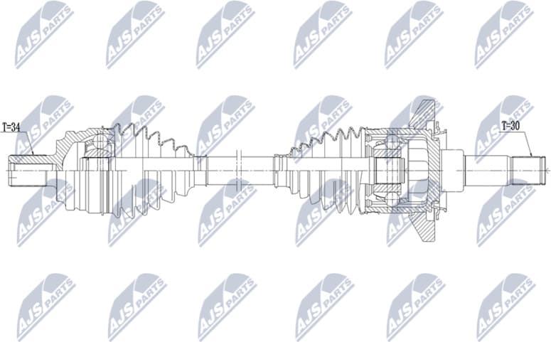 Drive Shaft NPW-ME-224