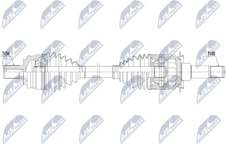 Drive Shaft NPW-ME-225
