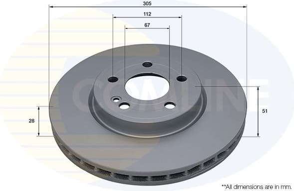 Brake Disc COATED ADC5209V