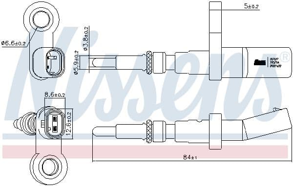 Sensor, coolant temperature ** FIRST FIT ** 207017