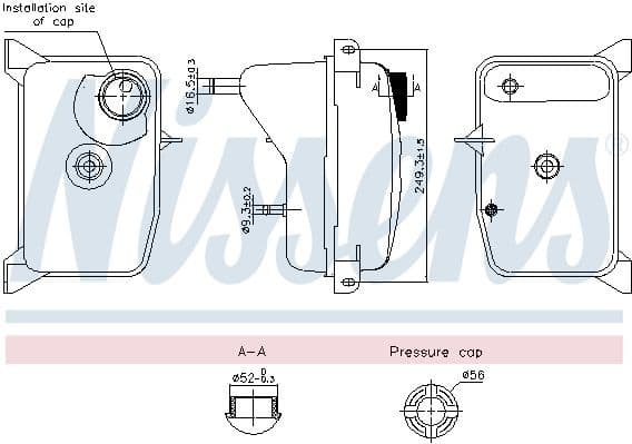 Expansion Tank, coolant ** FIRST FIT ** 996353 - image 5