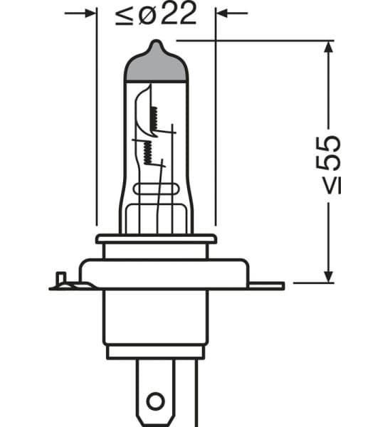Bulb, front fog light NIGHT BREAKER® SILVER 64193NBS-2HB - image 3