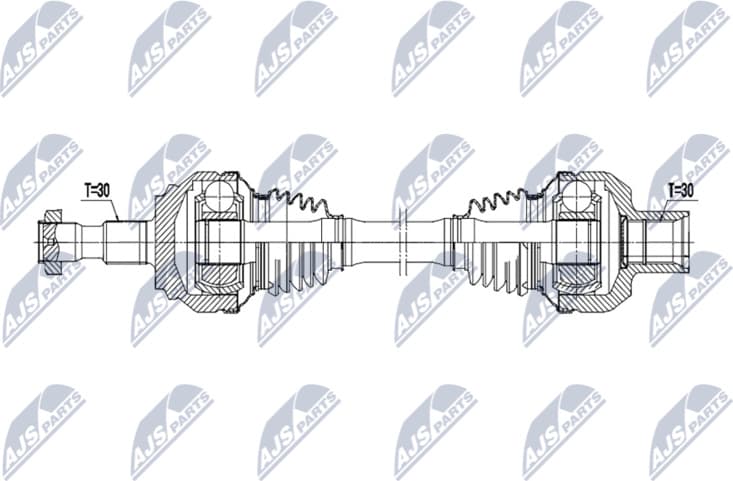 Drive Shaft NPW-ME-209