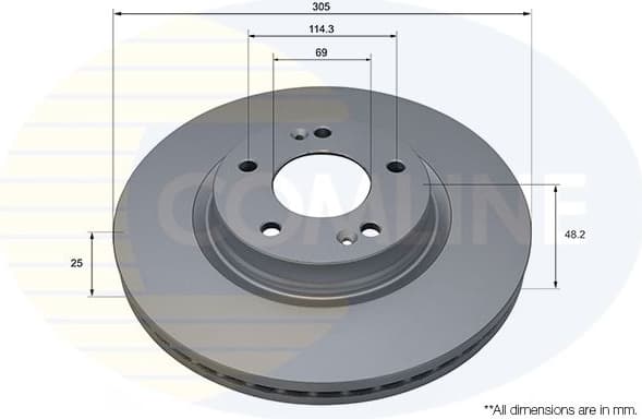 Brake Disc COATED ADC5204V