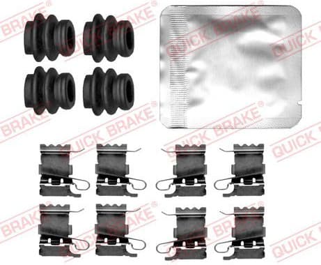 Accessory Kit, disc brake pad 109-0192