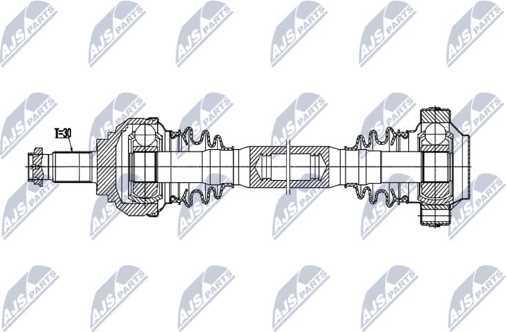 Drive Shaft NPW-BM-216
