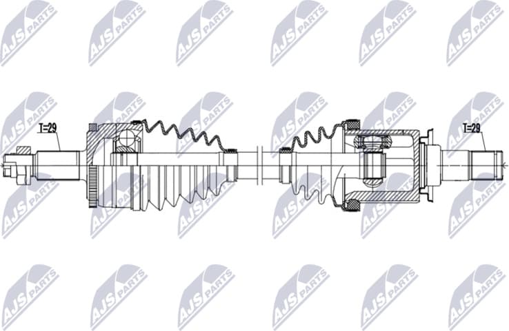 Drive Shaft NPW-LR-041