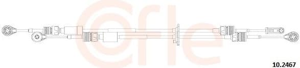 Cable Pull, manual transmission 92.10.2467