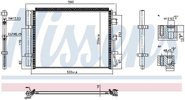 Condenser, air conditioning ** FIRST FIT ** 941010 - image 6
