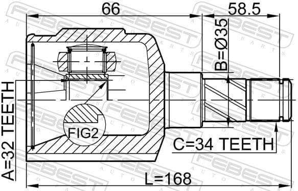 Joint Kit, drive shaft 1011-EVMTLH - image 2