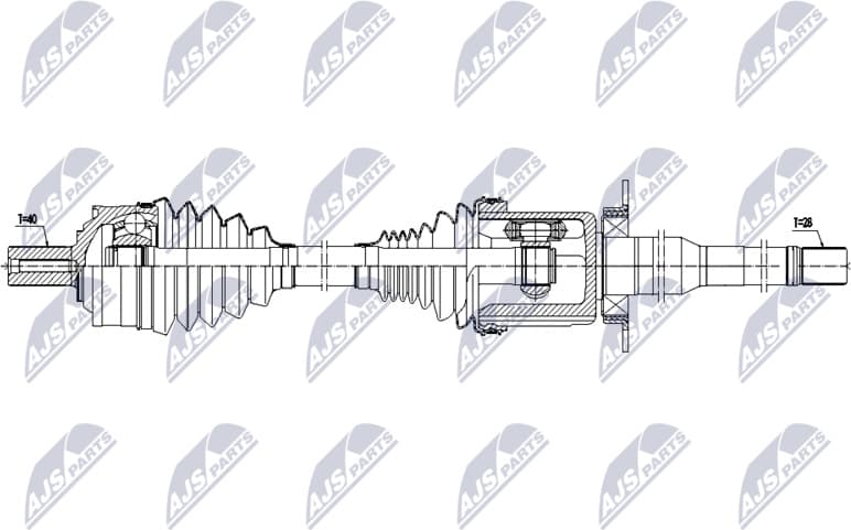 Drive Shaft NPW-VV-159
