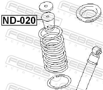 Rubber Buffer, suspension ND-020 - image 2