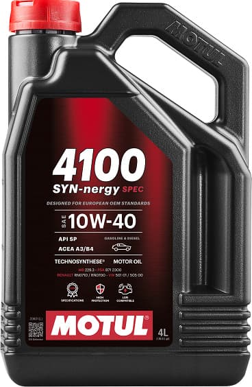 Engine Oil 4100 SYN-NERGY SPEC 10W-40 112891