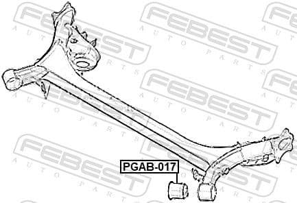 Bushing, axle beam PGAB-017 - image 2