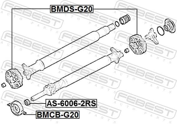 Joint, propshaft BMDS-G20 - image 2