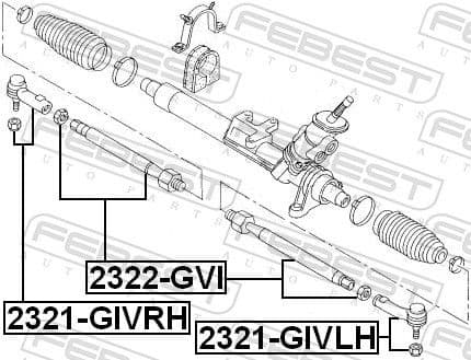 Tie Rod End 2321-GIVRH - image 2