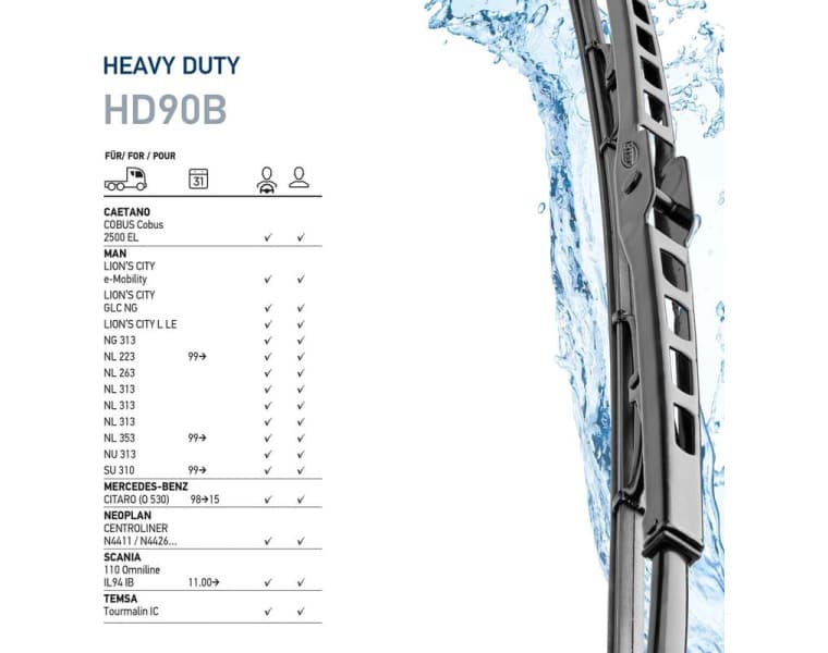 Wiper Blade Truck 9XW 194 562-361