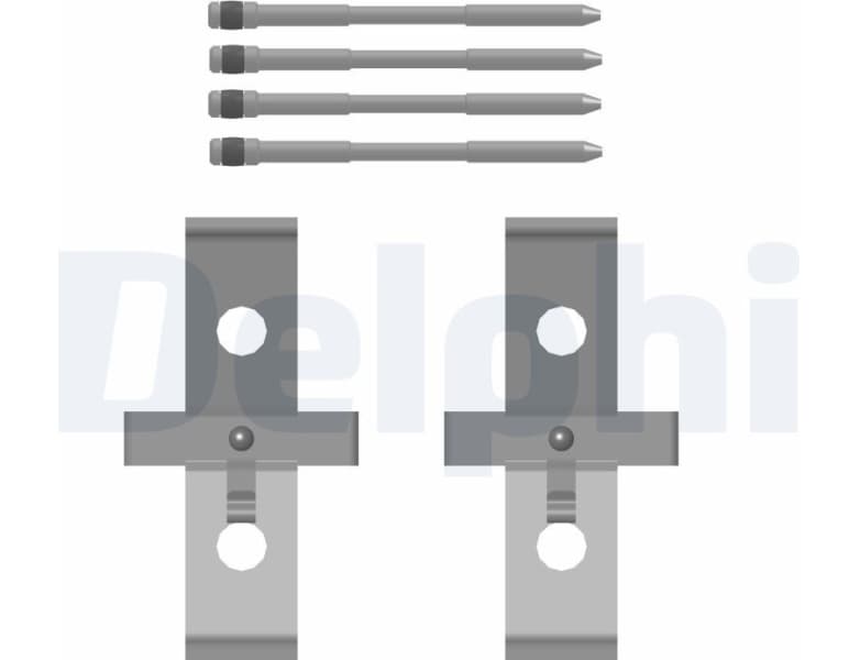 Accessory Kit, disc brake pad LX0793