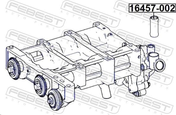 Oil Line, camshaft adjustment 16457-002 - image 2